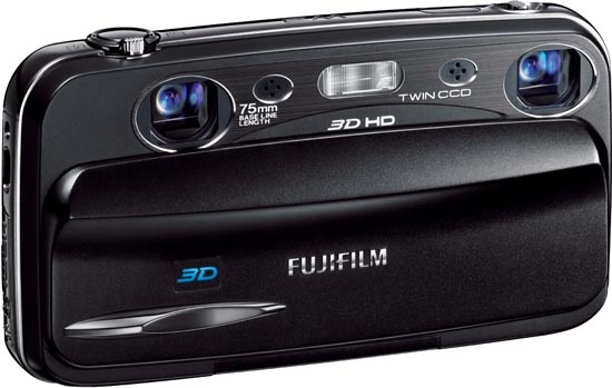 Fujifilm FinePix Real3D W3: первая компактная камера с записью трёхмерного HD-видео