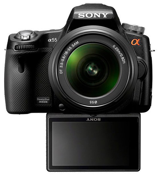 Sony Alpha SLT-A55 и SLT-A33: камеры с полупрозрачным зеркалом и записью видео