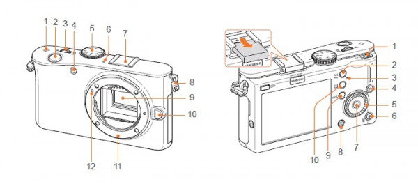 Samsung NX100: компактная гибридная камера с 14-мегапиксельной APS-матрицей-2
