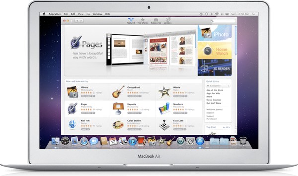 Apple представила магазин приложений для Mac OS X 