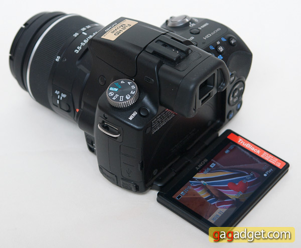 Подробный обзор цифровой зеркальной камеры Sony Alpha SLT-A33 -7