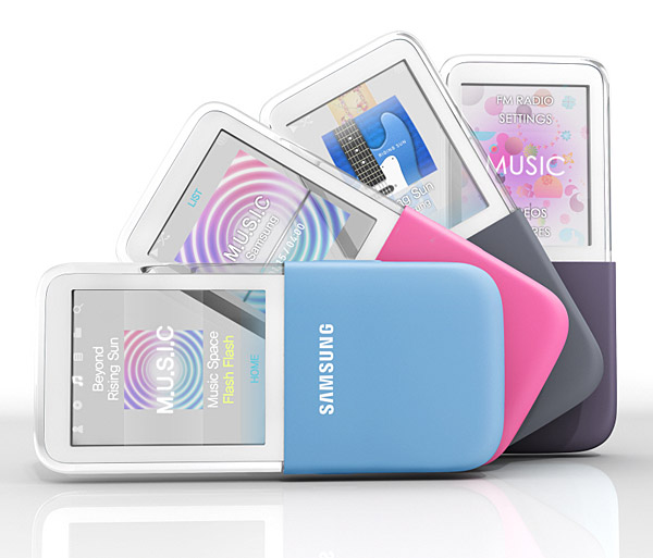 Samsung IceTouch: MP3-плеер с прозрачным экраном