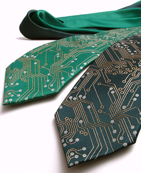 Circuit Board Tie: галстук не для всех