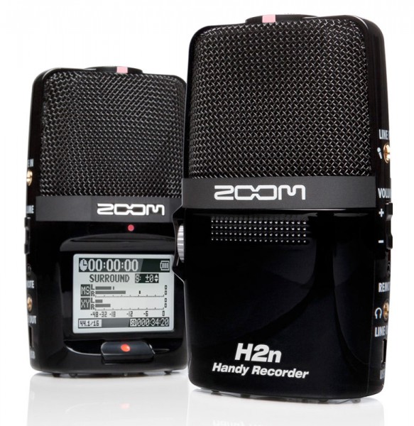 Zoom H2n: компактный диктофон с 5 микрофонами «студийного качества»