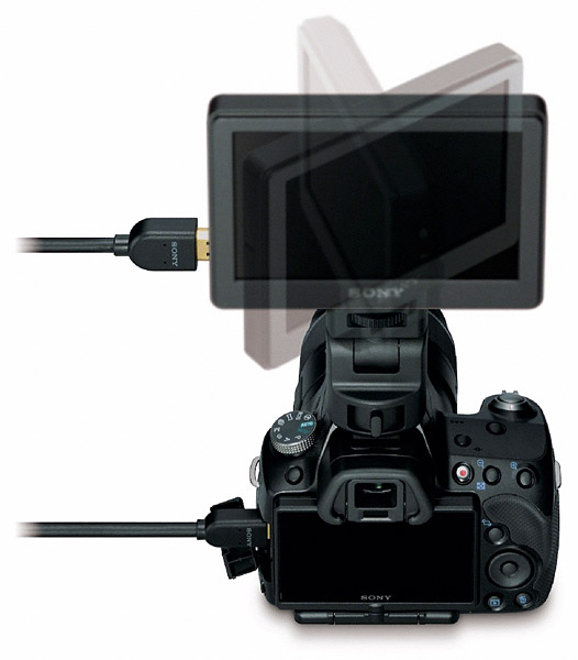 Sony CLM-V55: внешний 5-дюймовый монитор для фото- и видеокамер-3