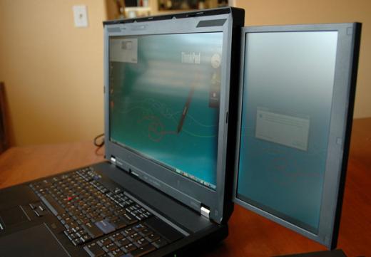 Lenovo ThinkPad W700ds на видео