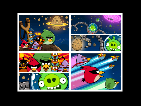 Игры для iPad: Angry Birds Space HD -2