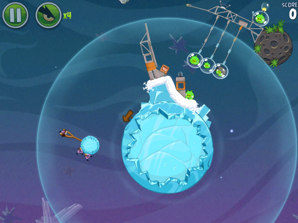 Игры для iPad: Angry Birds Space HD -7