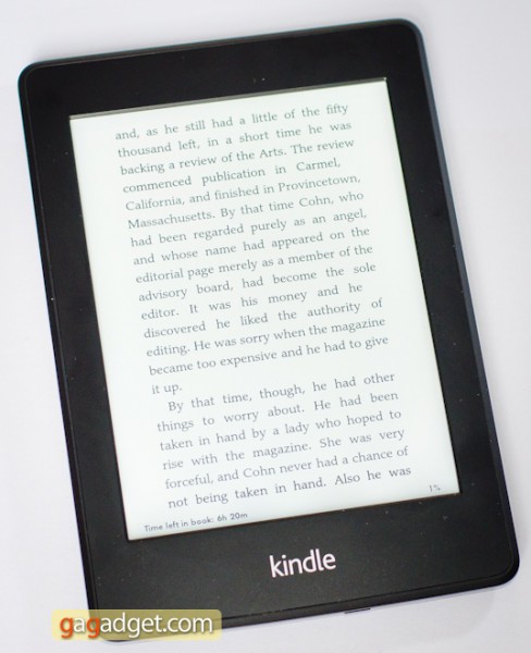 Беглый обзор Amazon Kindle Paperwhite -5