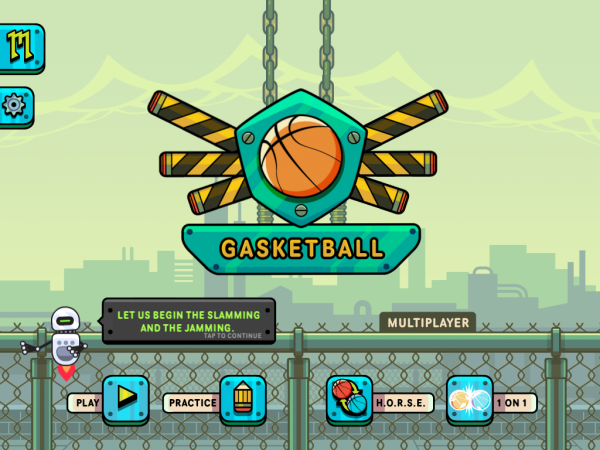 Игры для iPad: Gasketball 