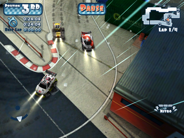 Игры для iPad: Mini Motor Racing HD -5