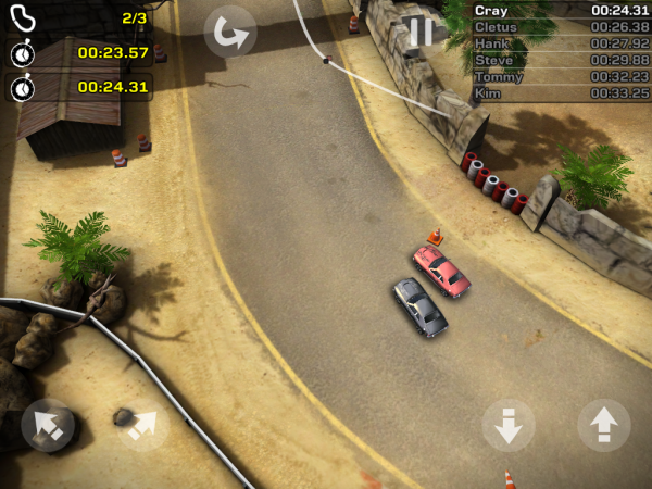 Игры для iPad: Reckless Racing 2 -3