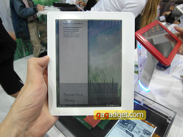 PocketBook на IFA 2012: прототипы устройств 2013 года 