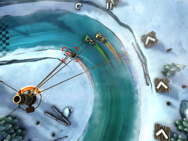 Игры для iPad: Slingshot Racing -3