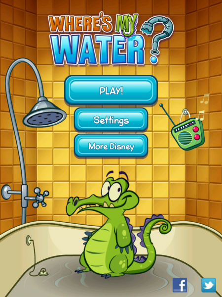 Игры для iPad: Where’s My Water?
