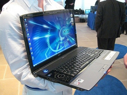 Acer продемонстрировал компьютеры Gemstone Blue — Aspire 6920 и 8920