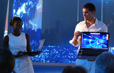 Acer продемонстрировал компьютеры Gemstone Blue — Aspire 6920 и 8920-2