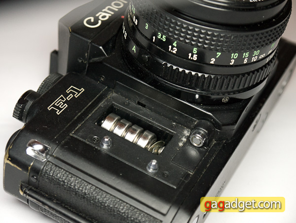 Обзор зеркального фотоаппарата Canon New F-1 -10