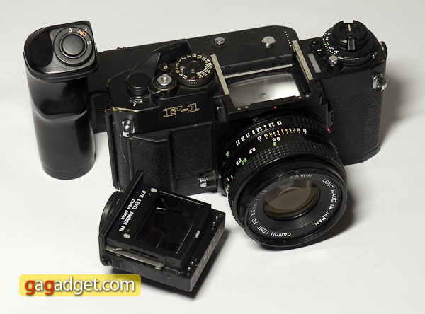 Обзор зеркального фотоаппарата Canon New F-1 -4