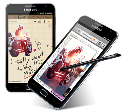 Результаты конкурса рисунков с Samsung Galaxy Note