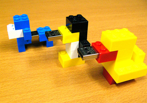 USB Brick Key — флешки в виде кубиков LEGO