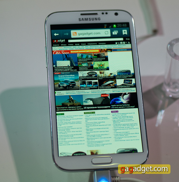 Samsung Galaxy Note II (GT-N7100) своими глазами 