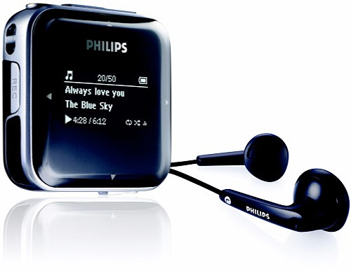 Philips выпускает миниатюрные плееры GoGear SA2800