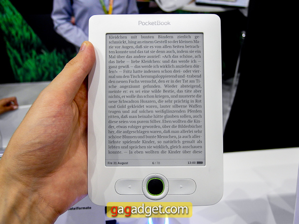 PocketBook на IFA 2012: прототипы устройств 2013 года -3