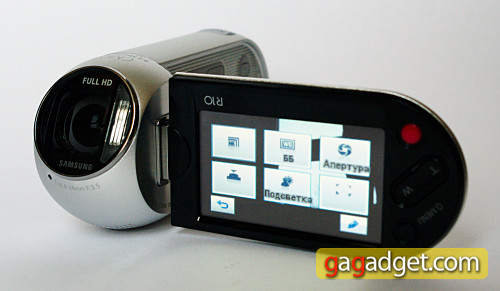 1-ое знакомство с HD-видеокамерой «Самсунг» HMX-R10-3