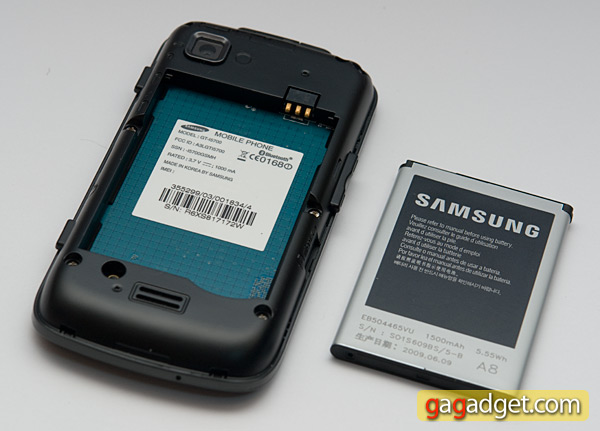 Видеообзор Android-коммуникатора Samsung i5700 Galaxy Spica-9