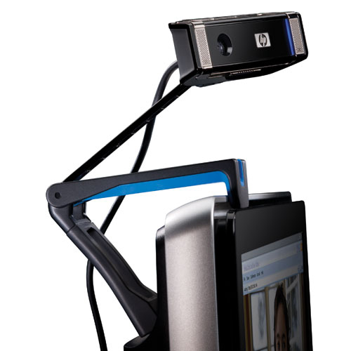 HP Elite Autofocus Webcam. Вебкамера с 3 МП, автофокусом и стереомикрофоном-3