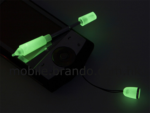Luminous Stylus Handy Strap. Люминесцентная подвеска со стилусом для телефона-2