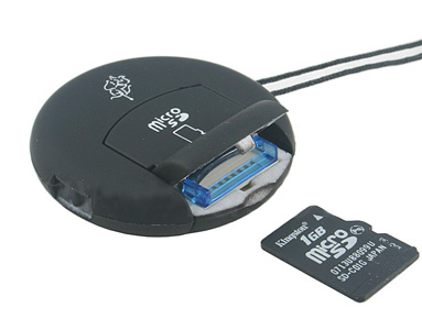 USB-ридер для карт microSD в качестве брелока-3