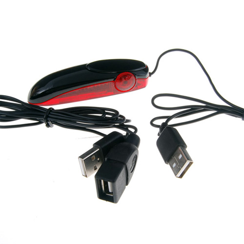 Оптическая однокнопочная USB-мышь шириной 24 миллиметра