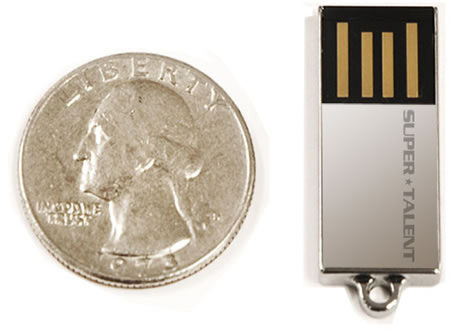 Супер Talent PICO-C. Второй «самый небольшой в мире» USB-накопитель