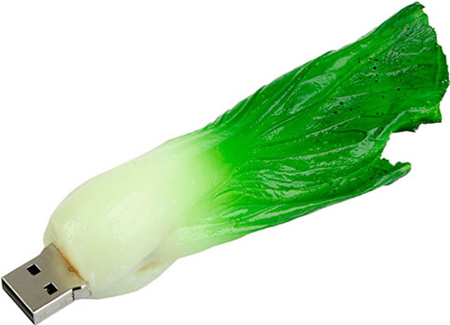 Cabbage USB: флешка для гурманов и вегетарианцев