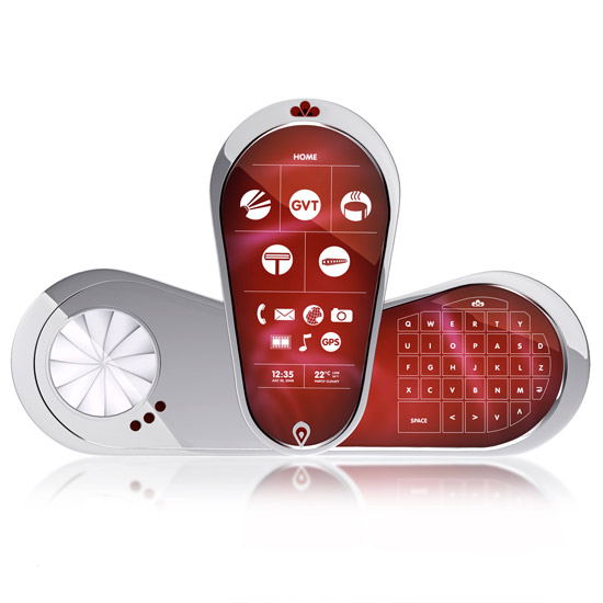 Pomegranate Phone NS08 — концепт устройства «все в одном» (видео)