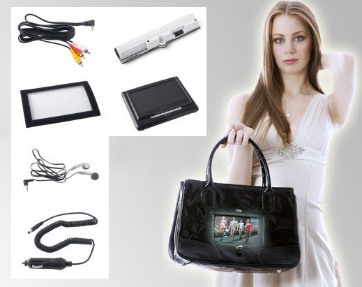 BagTV: дамская сумка с встроенным DVD-плеером-2
