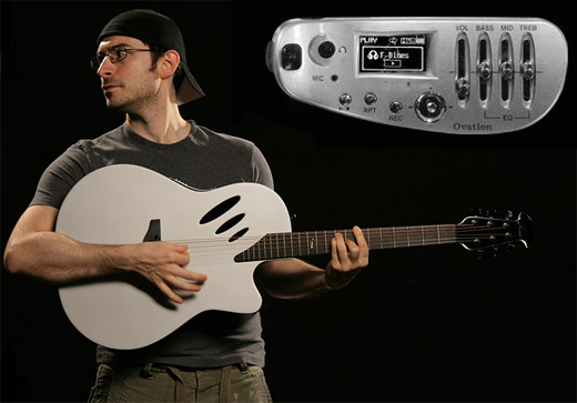 Ovation iDea: первая в мире гитара со встроенным МР3-плеером (видео)