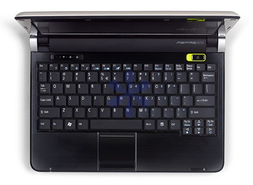Привлекательные фото десятидюймового ноутбука Acer Aspire One-3