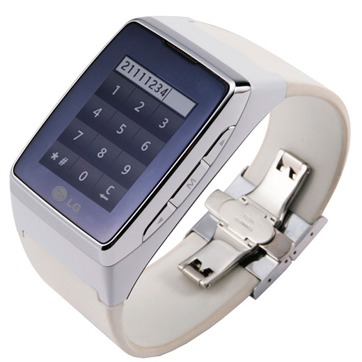 «ЭлДжи» Touch Watch Phone GD910: часы с видеосвязью
