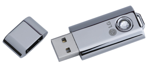 Легкая фантазия: USB-флешка LG Fantasy с кристалликом