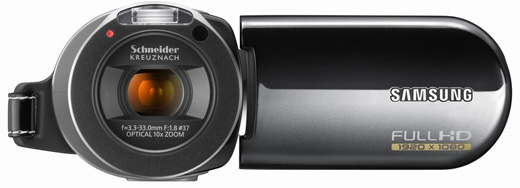 Samsung HMX-H106: первая в мире видеокамера с SSD-накопителем-3