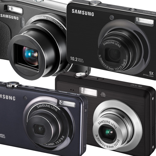 На CES представлены фотокамеры Samsung 2009 года