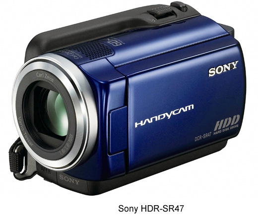 Sony HDR-XR520V с диском 240 Гб и другие HDD-видеокамеры линейки 2009 года-6