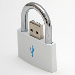 Подлинный концепт USB-флешки с охраной данных