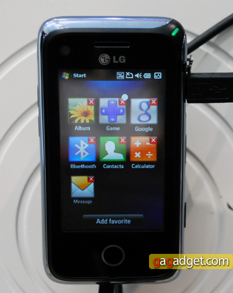 LG GM730 и интерфейс S-Class своими глазами (видео)-6