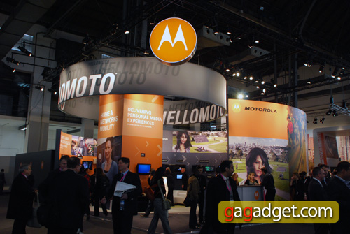 Щит Motorola на MWC 2009 собственными глазами: безумству смелых пообедаю мы песню-2