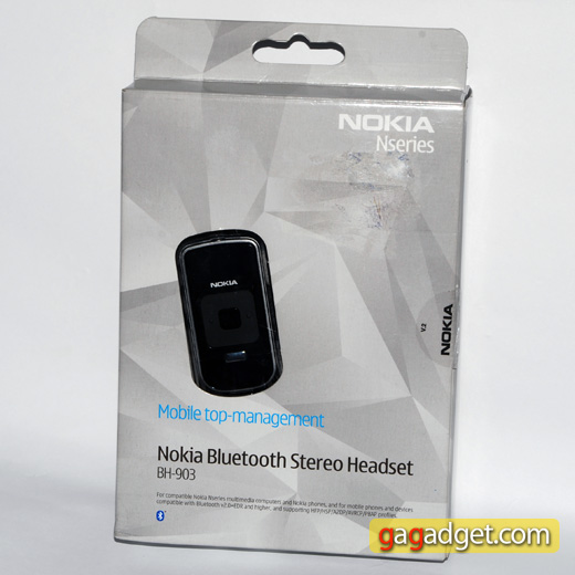 Радиогарнитура Nokia BH-903 своими глазами: первые впечатления
