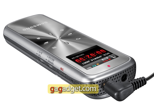 Samsung YP-VP1: цифровой диктофон с цветным дисплеем и камерой-5